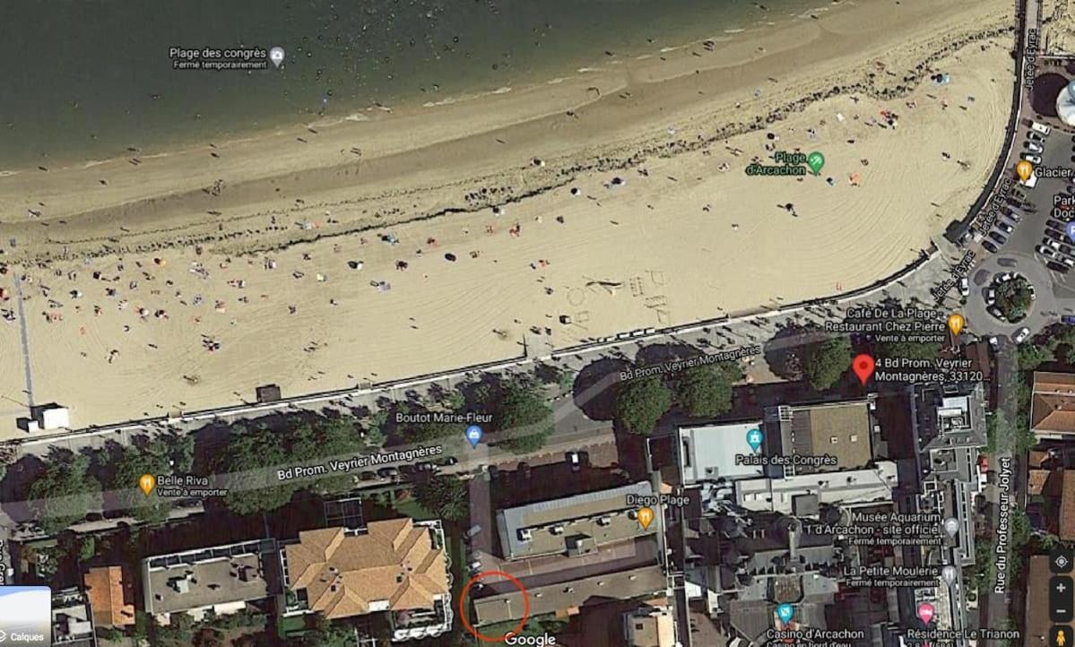 Le Mogador - Appartement Famillial A 100M De La Plage Arcachon Luaran gambar